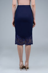 Azizah Skirt Midnight Blue
